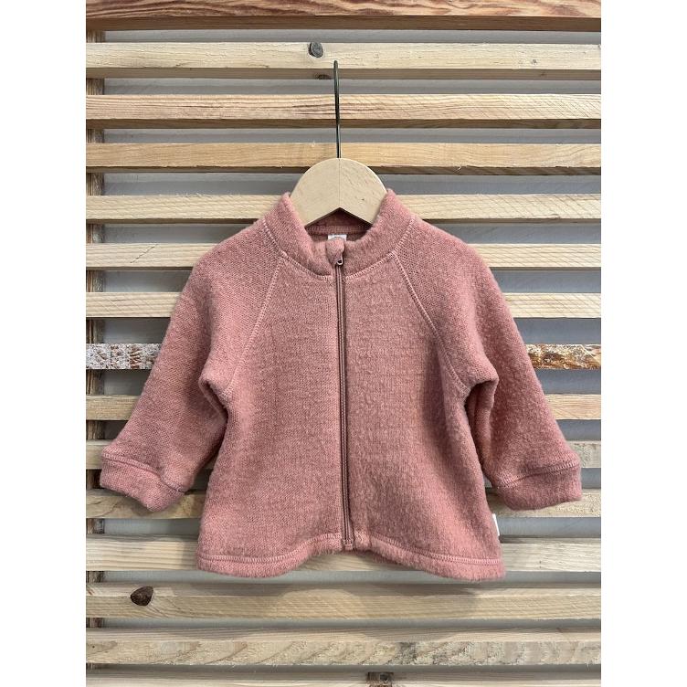 Pre‑Loved Jacke von CeLaVi aus 100 % Merinowolle | Grösse: 60 (ca. 3 Monate)