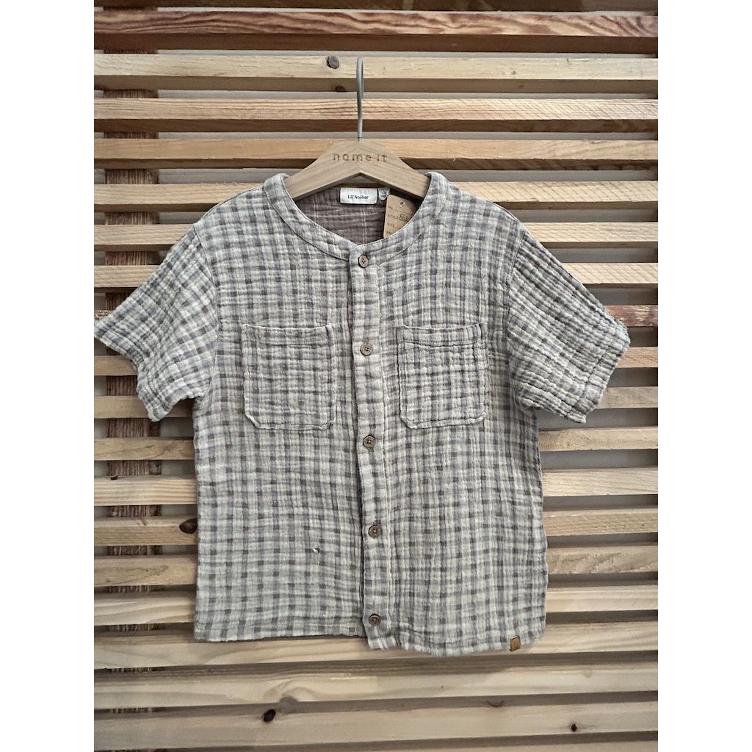 Pre‑Loved kariertes Hemd von Lil` Atelier | Grösse: 122/128