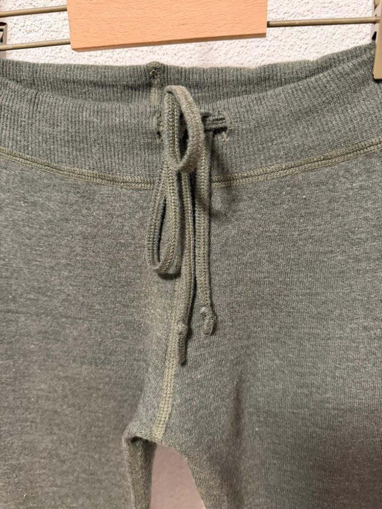 Pre-Loved Wollfleece Hose von Dilling | Olivegrün | Grösse: 122/128 - 3
