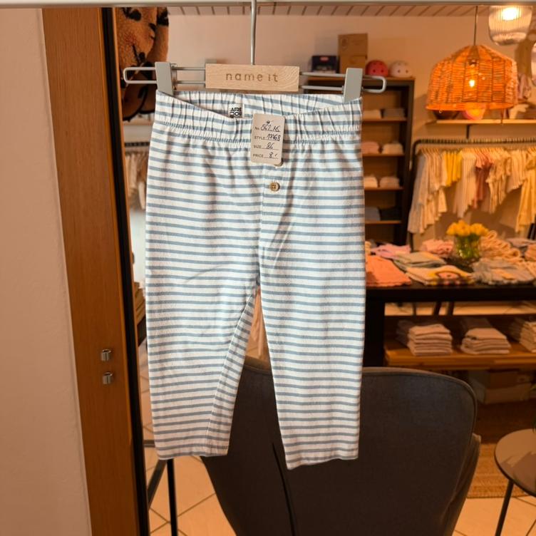 Pre Loved Hose von La Redoute I Hellblau Gestreift I Gr. 86