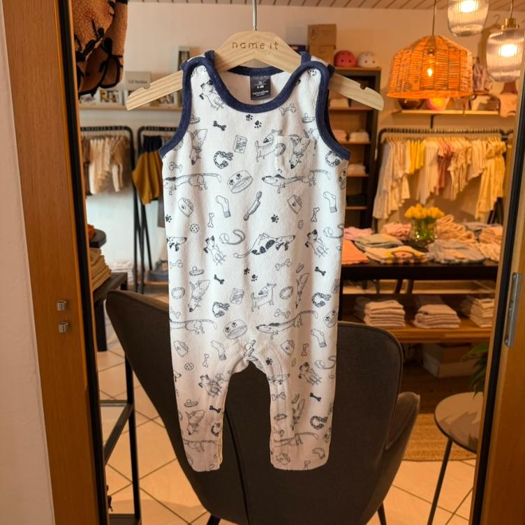 Pre Loved Strampler von Naturaline I Weiss I Gr. 74