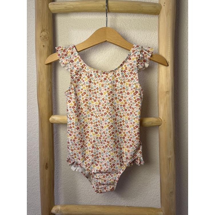Pre-Loved Badeanzug / Badekleid – Little Dutch „Summer Flowers“ I Grösse 98/104