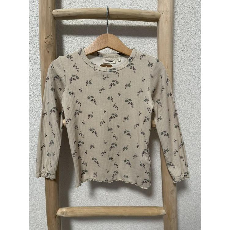Pre-Loved Oberteil von Lil’ Atelier | Birch Berries | Grösse: 98