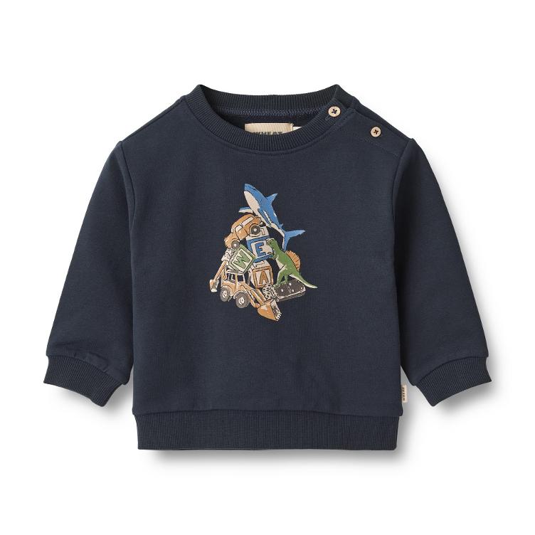 SALE I Sweatshirt aus weicher Bio-Baumwolle - WHEAT I Gr. 68