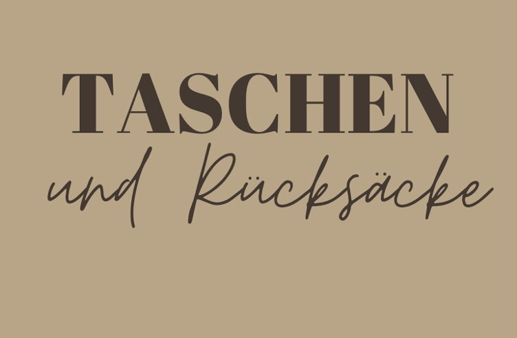 Taschen und Rucksäcke
