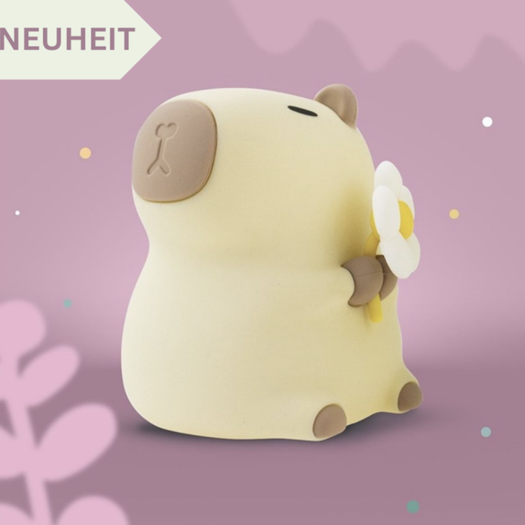 LED Lampe - Capibara Florist