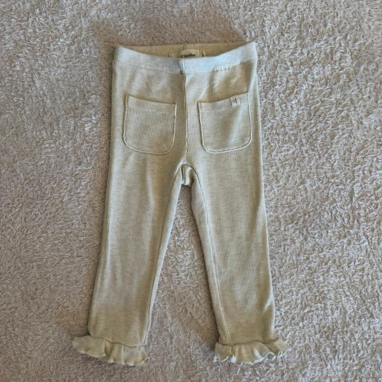 Pre Loved Leggings von Lil` Atelier I Sand Beige I Gr. 74