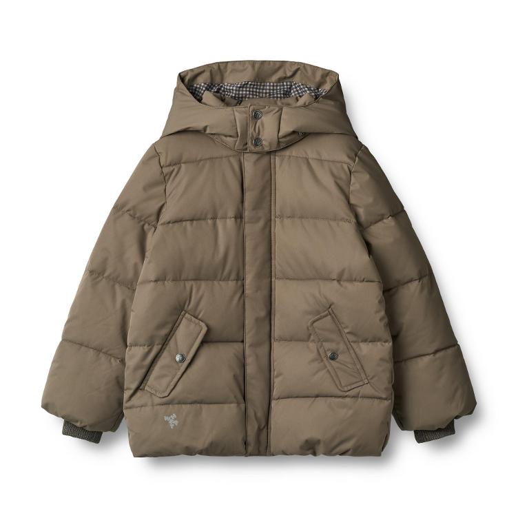 Wheat – Klassische Pufferjacke für Kinder (Unisex)