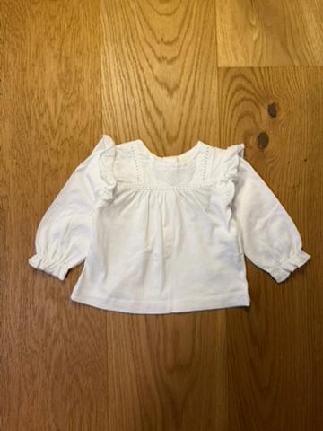 Pre-Loved Babybluse von Sfera I Weiss I Grösse 3–6M - 3