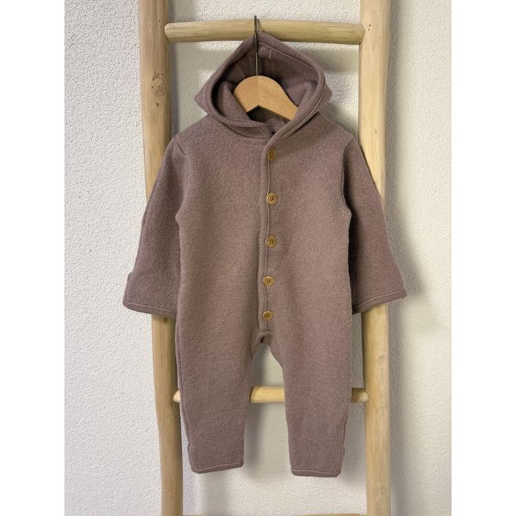 Pre-Loved Wollwalk Overall – hessnatur I Bio-Merinowolle I Gr. 74/80 (6–12M)