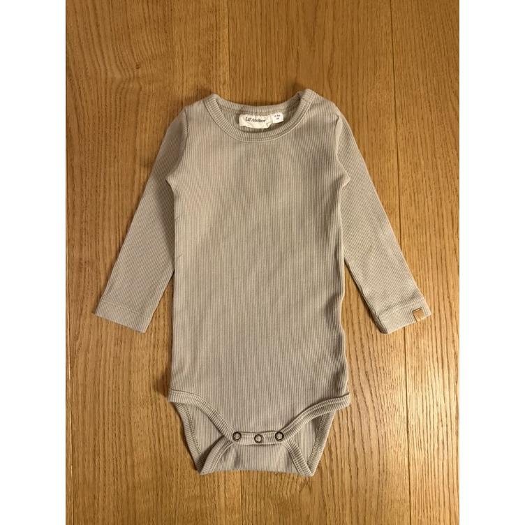 Pre-Loved Body von Lil’ Atelier | Moss Gray | Grösse: 68