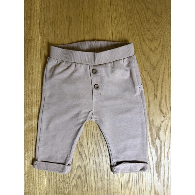 Pre-Loved Minymo Hose | Beige / Dusty Brown (Amphora) | Grösse: 56