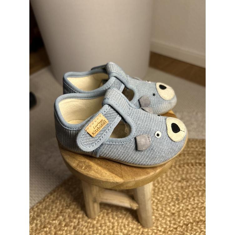 Pre-Loved Hausschuhe von Living Kitzbühel | Modell: Baby Hund | Grösse 23