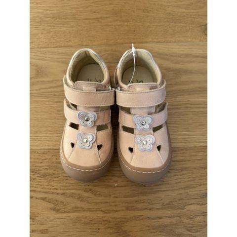 Pre-Loved Lauflern-Sandalen „Samsa“ von Däumling I Rosé/Nude I Grösse 24