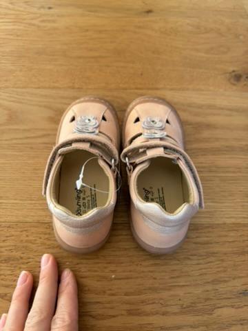 Pre-Loved Lauflern-Sandalen „Samsa“ von Däumling I Rosé/Nude I Grösse 24 - 0