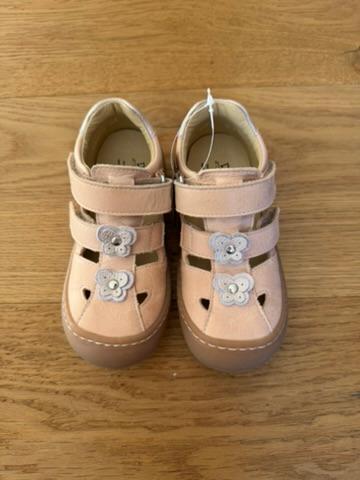 Pre-Loved Lauflern-Sandalen „Samsa“ von Däumling I Rosé/Nude I Grösse 24 - 1