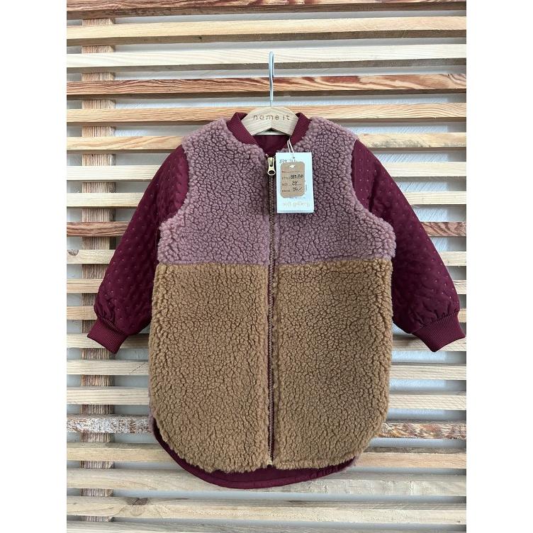 Pre-Loved Teddyjacke von Soft Gallery | Colourblock | Grösse: 3Y