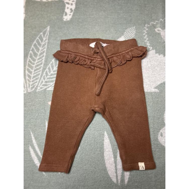Pre-Loved Jersey Hose mit Rüschen von Lil` Atelier I Grösse: 56 (1–2M)