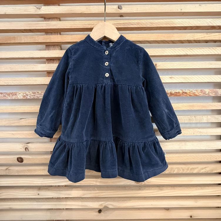 Pre Loved Kleid von 1st in the Family I Navy Blau I Gr. 12M