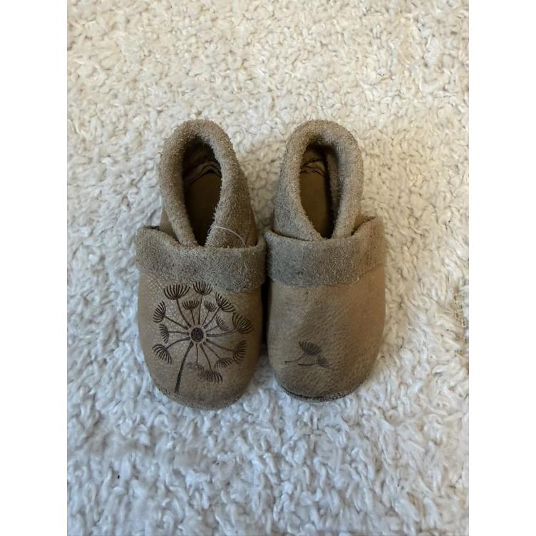Pre-Loved Baby Lederschuhe | Beige | Grösse: 18/19