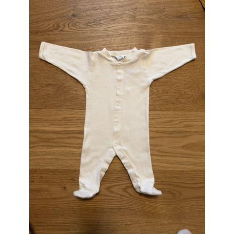Pre-Loved Strampler von hessnatur | Offwhite | Grösse: 0–3M