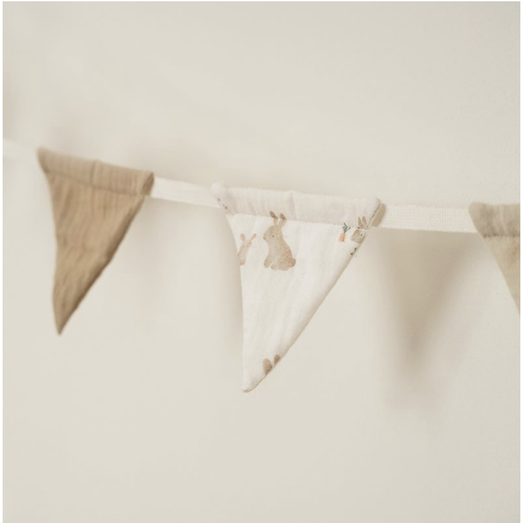Girlande muslin Baby Bunny - LITTLE DUTCH - 0