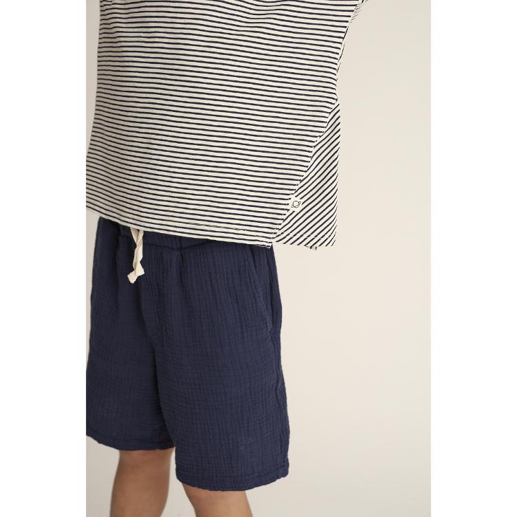 Bermuda-Shorts aus flauschige Muselin Stoff - My Little COZMO