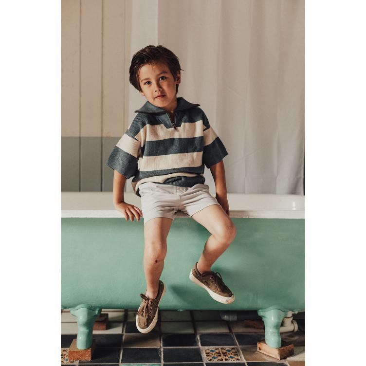 Jersey short `Taupe Clay` - BAJE Studio - 0