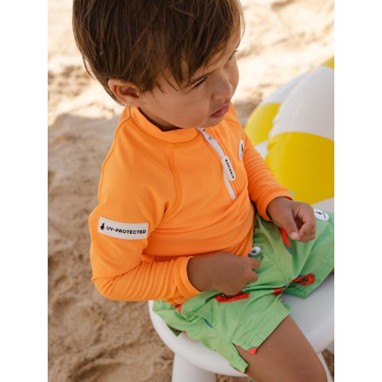 KINDISCH UV-Shirt Langarm – Orange