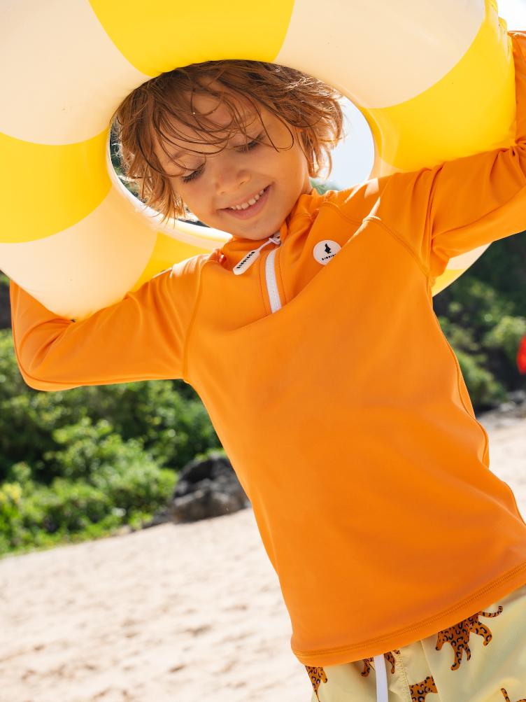 KINDISCH UV-Shirt Langarm – Orange - 1