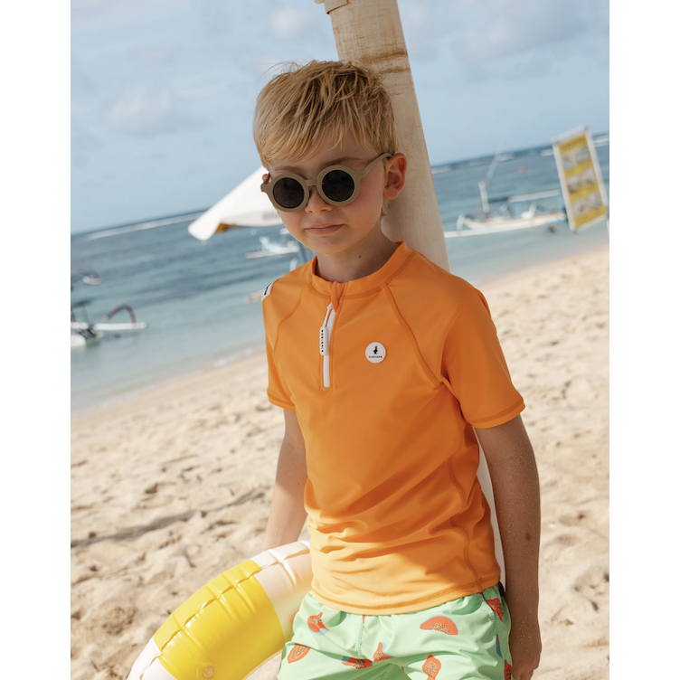 KINDISCH UV-Shirt Kurzarm – Orange