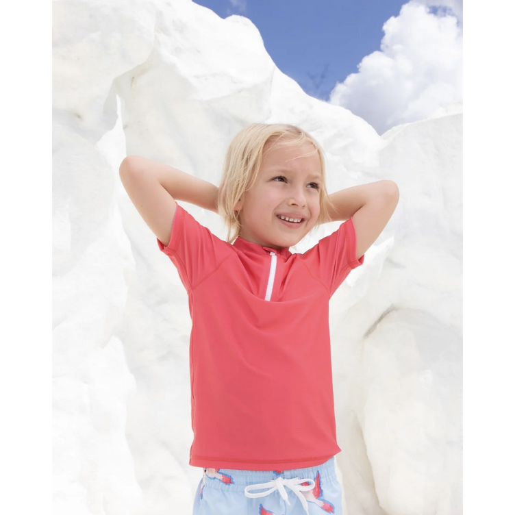 KINDISCH UV-Shirt Kurzarm – Paradis Rot