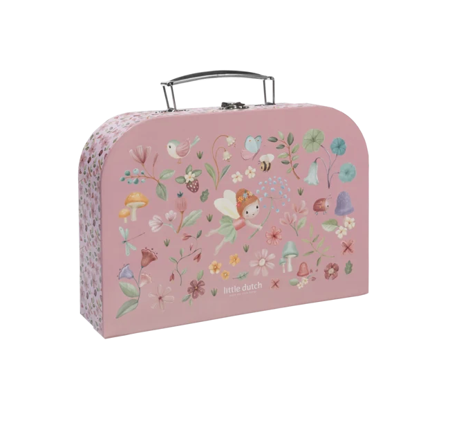 Little Dutch Bastel Box Koffer Rosa – Fairy Garden - 0