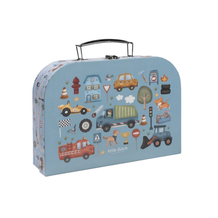 Little Dutch Bastel Box Koffer Jim und Fahrzeuge