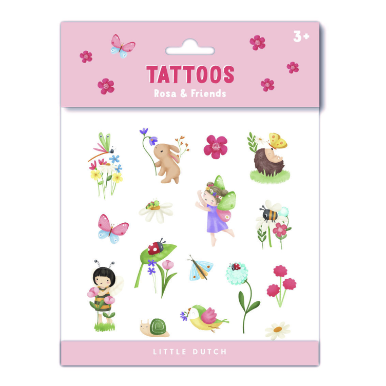 Tattoos – Rosa & Friends I Little Dutch