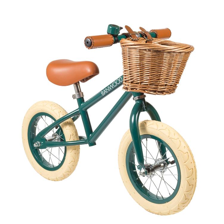 Laufrad First GO! Green Banwood - 0