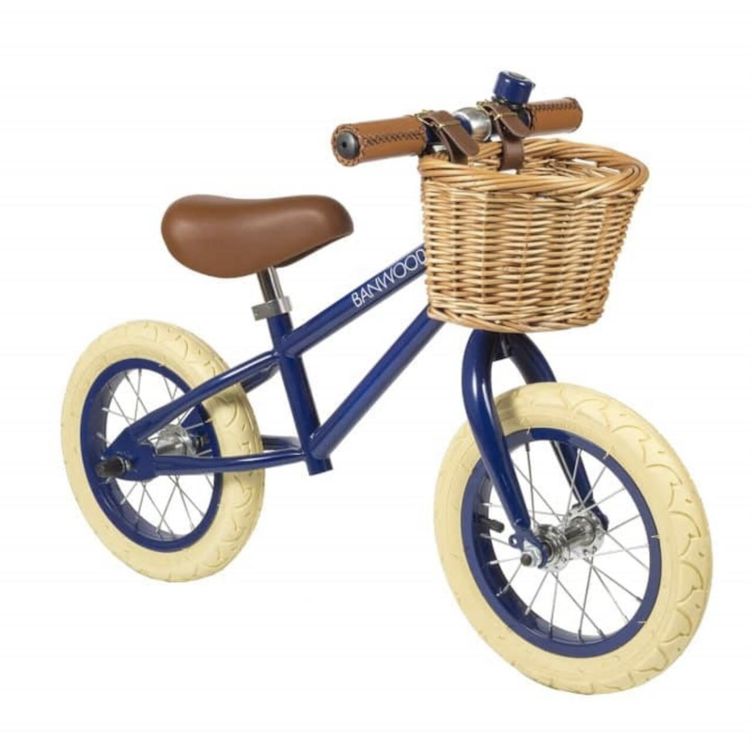 Laufrad First GO! Navy Blue Banwood