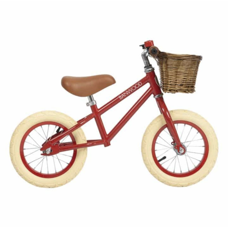 Laufrad First GO! Red Banwood