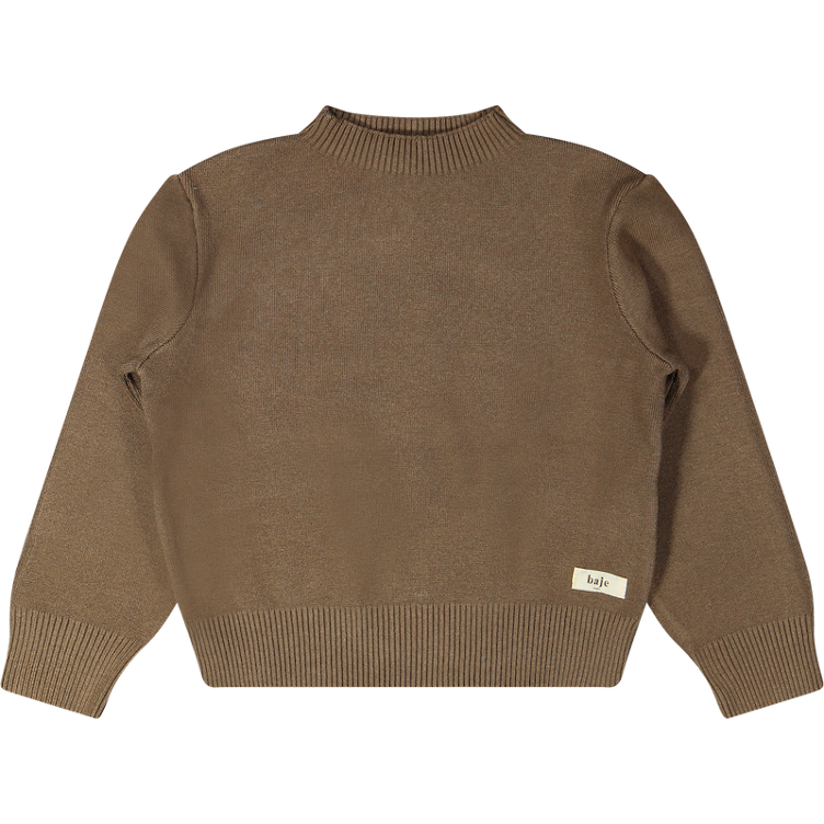 SALE I Strickpullover – Braun | Baje Studio I Gr. 122/128