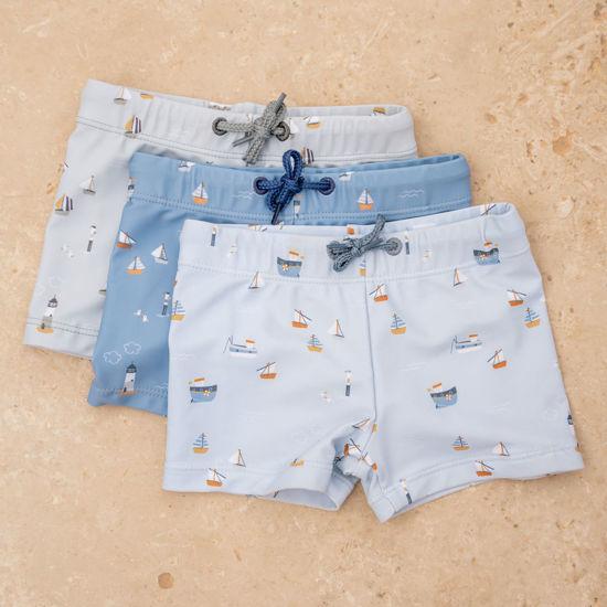 Badehose Sailors Bay Blue LITTLE DUTCH - 4