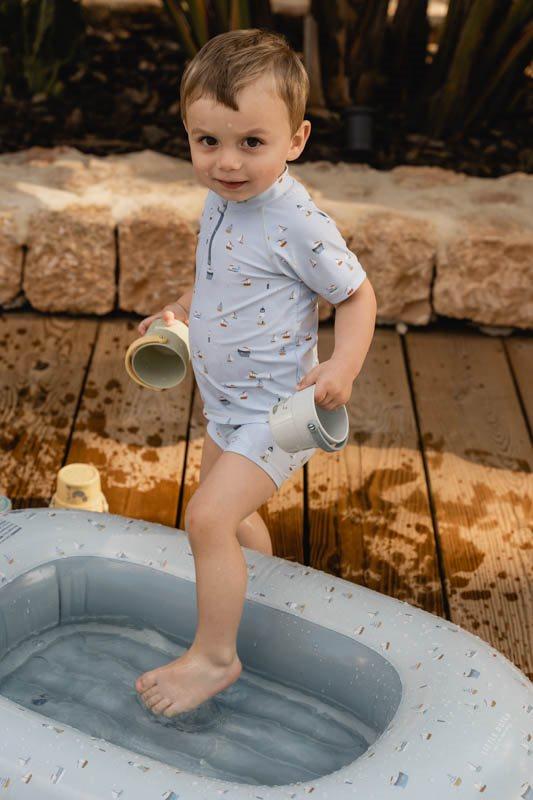 Badehose Sailors Bay Blue LITTLE DUTCH - 1