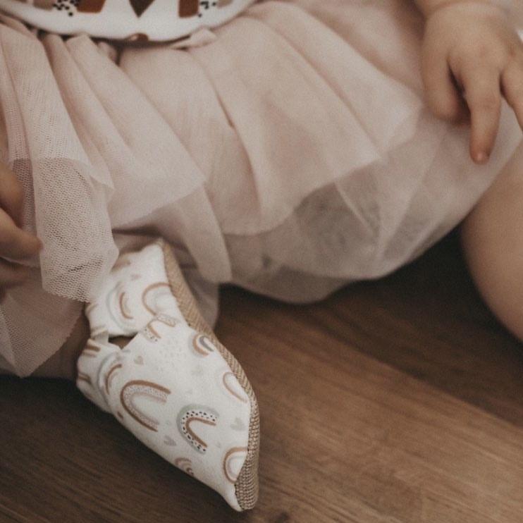 Vegane Schuhe Rainbows von Cosy Roots