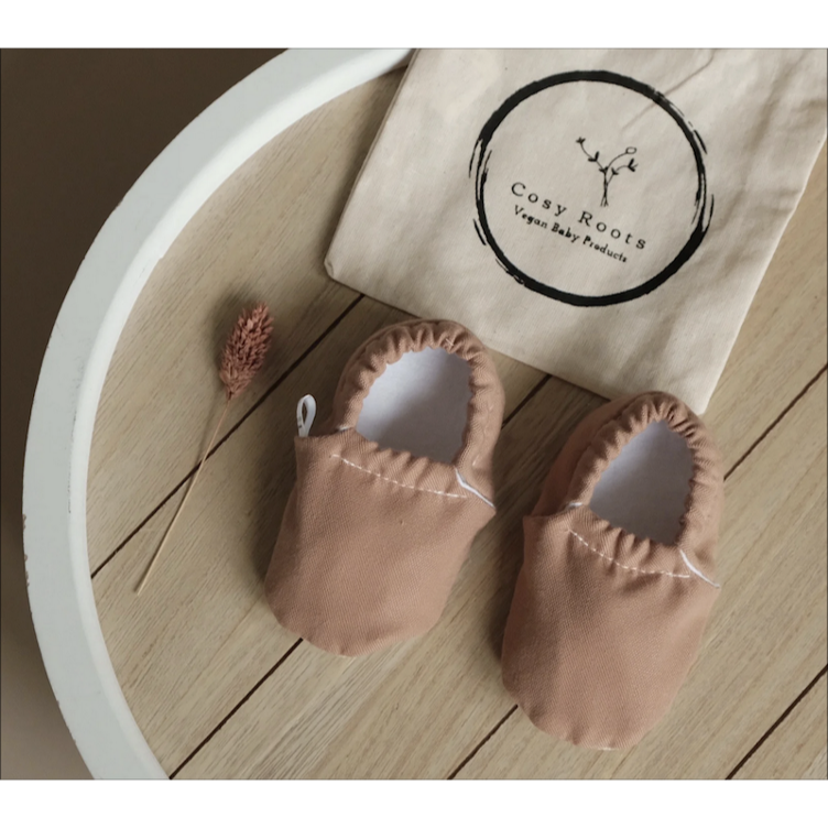 Cosy Roots Vegan Shoes - Walnut
