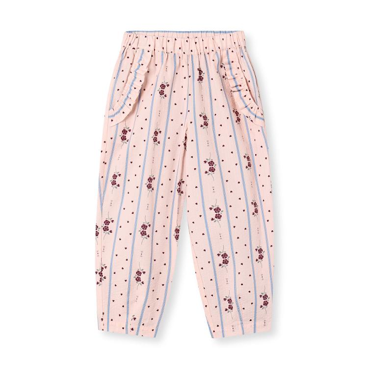 FLiiNK– COLOMBE Ruffle Pant aus 100% Baumwolle