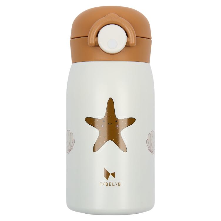 Fabelab Trinkflasche Small Starfish (320ml) – Whisper White