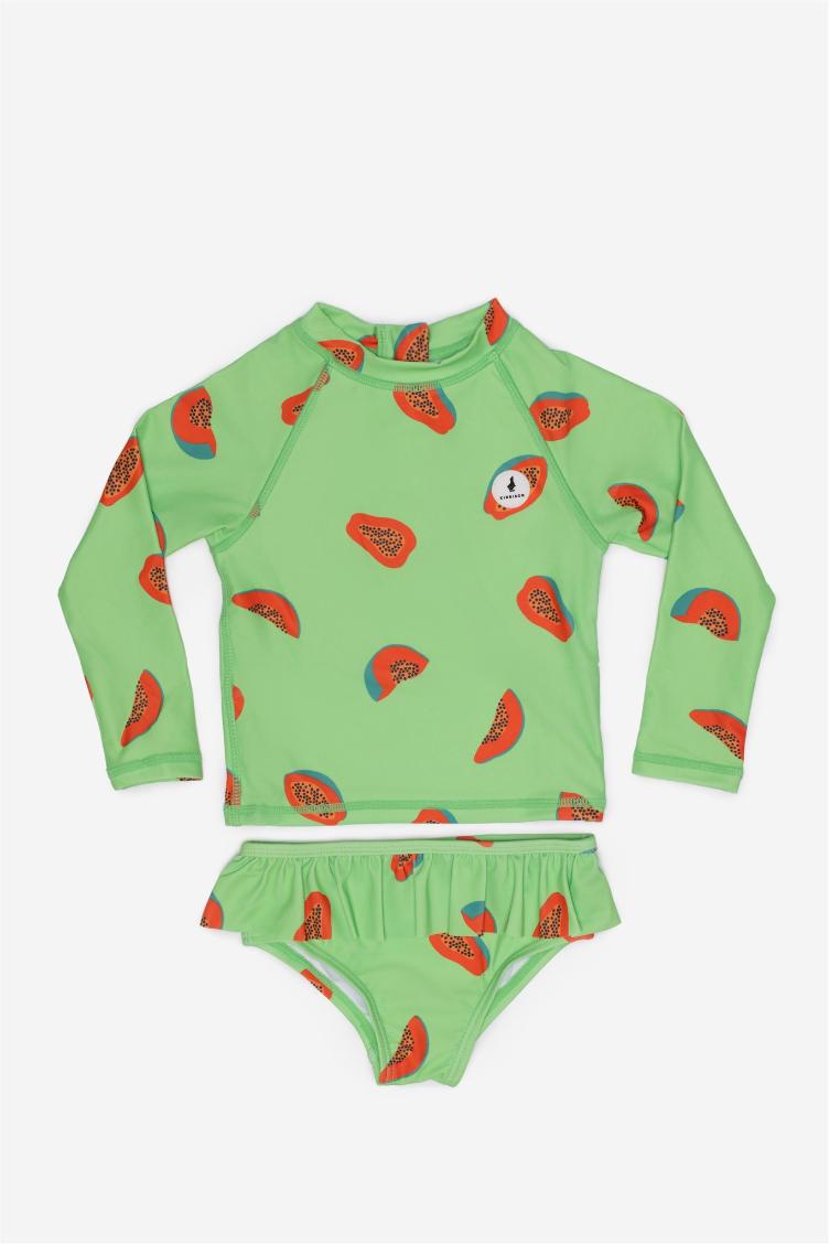 KINDISCH Mädchen Bikini Set 2-teilig – Papaya - 0