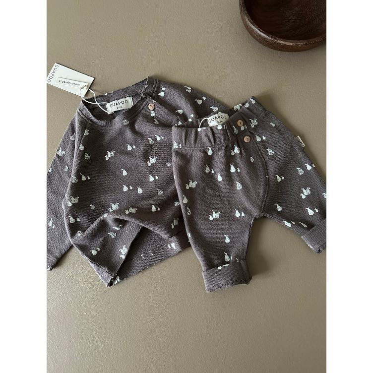 GUAPOO – Leggings Mini Pears (100 % Bio-Baumwolle, GOTS)