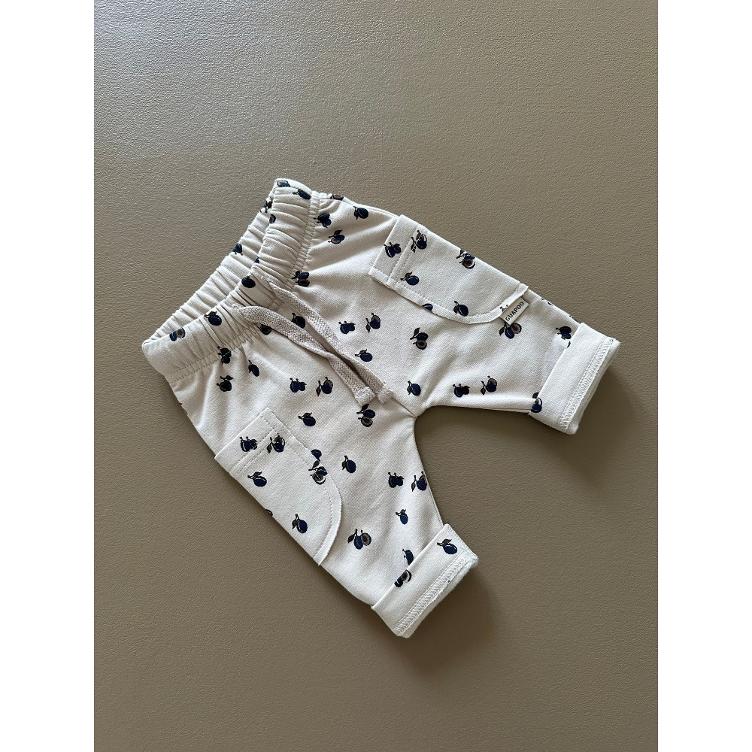 SALE I GUAPOO – Leggings Mini Plums (100 % Bio-Baumwolle, GOTS)