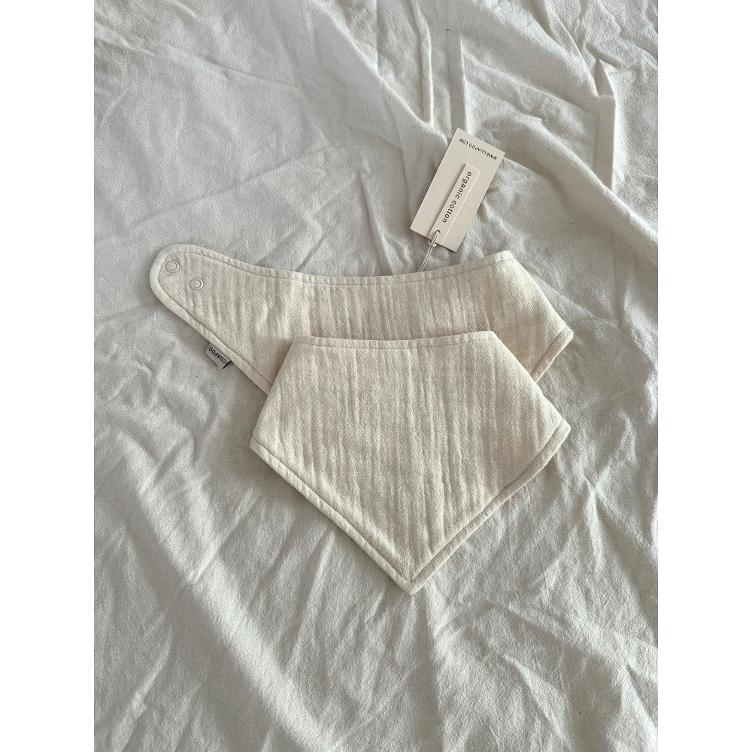 GUAPOO – 2er-Pack Muslin Bandana | Oat (100 % Bio-Baumwolle, GOTS)