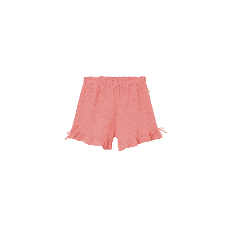 SALE I Cozmo – Isla Shorts aus weichem Baumwoll-Gauze (Candy Pink)